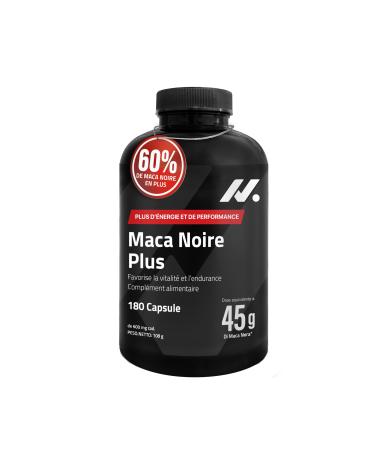 Maca Plus Testosterone Homme 45.000 mg quivalents de Maca Noire (Extrait 100:1) Arginine Taurine Vitamine B6 180 G lules. V gan Sans Gluten ni Lactose. nergie Vitalit Sommeil R parateur