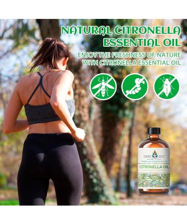EVOKE OCCU Citronella Essential Oil and Lemon Essential Oil - 4 Fl Oz - Buy Online on GoSupps.com