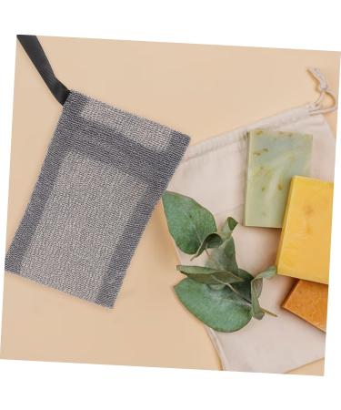 Healeved 16 Pcs Soap Soap Bar Soap Saver Soap Drawstring Foam Soap Nylon Fiber Grey - Buy Online on GoSupps.com