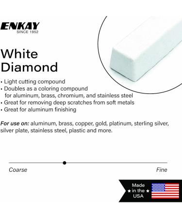 ENKAY White Diamond Polishing Compound - 1 lb | Premium U.S. Made Polishing for Superior Shine - International Shipping Available - Buy Online on GoSupps.com