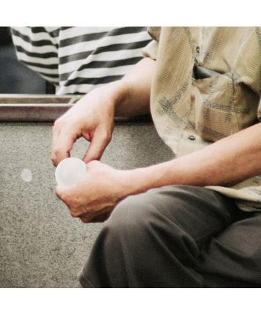 Vanzack 1 Set Gymnastics & Massage Rolling Balls - Hand Exercise with Baoding Balls - White Jade Fitness 5x5cm - Buy Online on GoSupps.com