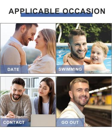 Black Beard Pencil Filler for Men - Waterproof & Sweatproof Beard Pen Kit - Define, Shape, and Enhance Beard Styling - Long-lasting Coverage and Thickener - Buy Online on GoSupps.com