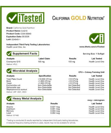 CoQ10 100 mg - Premium Coenzyme Q10 Ubiquinone USP for Mitochondrial Support | 30 Veggie Softgels - Buy Internationally - Buy Online on GoSupps.com