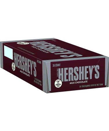 HERSHEY'S Milk Chocolate Bars - 36-ct. Box