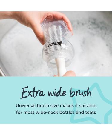 Tommee Tippee Closer to Nature 2-in-1 Baby Bottle Brush - Assorted - Buy Online on GoSupps.com