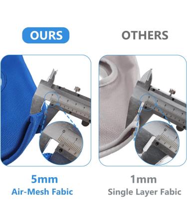 DaizySight Dog Grooming Hammock Kit for Medium Dogs - Size: L Hanging Cradle Sling for Nail Trimming Clipping Blue - Buy Online on GoSupps.com