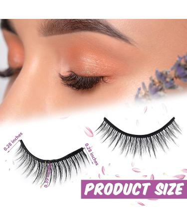 16 Pairs Waterproof Reusable Self-Adhesive False Eyelashes with Tweezers - Natural Black - Easy to Apply & Non-Slip - Perfect Gift for Women and Girls - Buy Online on GoSupps.com
