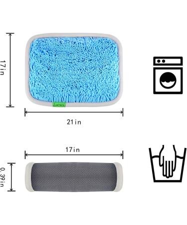 Buy LAMMWEK 17 x 21 Sniffing Carpet for Dogs - Washable Intelligence Toys with Suction Cups - Blue | International Shipping Available - Buy Online on GoSupps.com