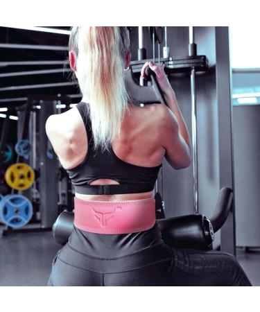 Mytra Fusion Women's Real Leather Weight Lifting Belt | Powerlifting & Gym Fitness Gear - Buy Online on GoSupps.com