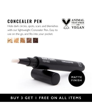 War Paint Lightweight Liquid Concealer Pen - Vegan & Cruelty-Free - Tan Shade - 3ml - Buy Online on GoSupps.com