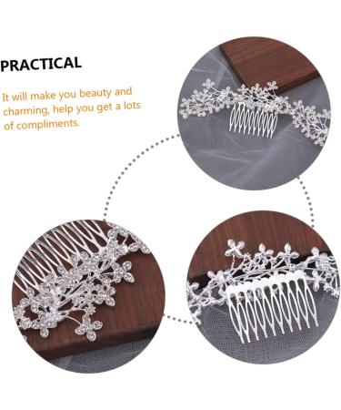 minkissy Accessories Alloy Hair Comb headpiece bridal accessories hair accessories hairpin Wedding Bridal Hair Comb Bridal Headpieces for Wedding Bridal Hair Hair - Buy Online on GoSupps.com