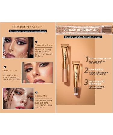 Mysense Liquid Blush Makeup Cream Blush Beauty Wand Liquid Face Concealer Contouring with Cushion Applicator Natural Matte Finish Blendable Super Silky Cream Blush Stick 02 Peach Pink Blush #02 Liquid Blush Wand - Peach Pink - Buy Online on GoSupps.com