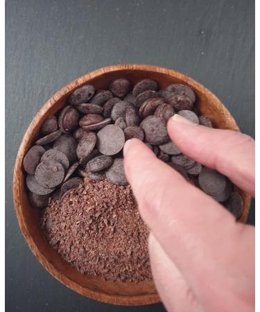 Cacao Buttons 100% Raw and Pure Cocoa Criollo Variety 250g Located in The Rainforest of Madagascar. - Buy Online on GoSupps.com