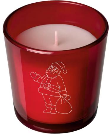 Santa Claus Xmas Tea Light Candle - Festive Christmas Decor - Buy Online on GoSupps.com