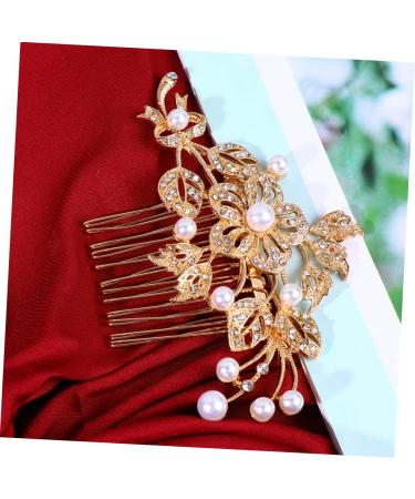 DOITOOL Rhinestone Headpiece Women Hair Accessories Wedding Hair Accessories Hair Brush for Women Hair Accessory for Women Bridal Hair Accessories Wedding Hair Comb Simple Miss Rhinestones - Buy Online on GoSupps.com