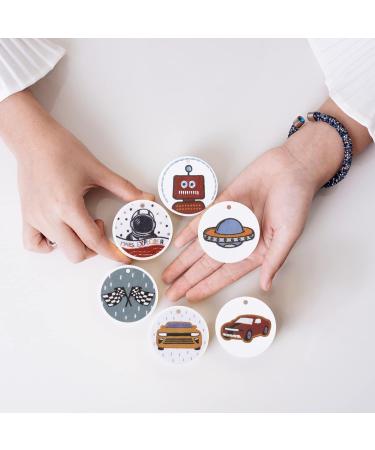 Knixmax Outdoor Car Fresheners Deodrant Eliminate Odours and Release Fresh Flavours Six Pcs Pack/White Musk Racing - Buy Online on GoSupps.com