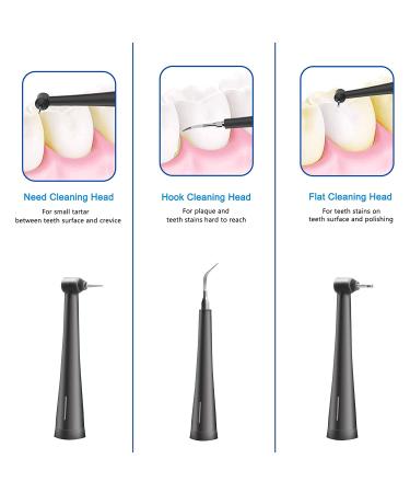 Electric Plaque Remover for Teeth with 5 Modes, Dental Calculus Remover Teeth Cleaning Kit - Gray - Buy Online on GoSupps.com