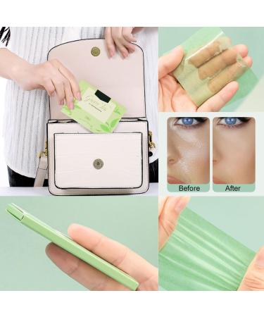 500 Sheets Facial Oil Blotting Paper Portable Oil Blotting Paper Oil Blotting Paper Set Facial Oil Absorbing Sheets for Makeup Oily Skin Care Oil Control Paper for Men/Women - Buy Online on GoSupps.com