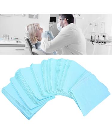 Disposable Dental Bib Mat 125pcs - Blue Dental Bibs for Home Use | International Shipping - Buy Online on GoSupps.com