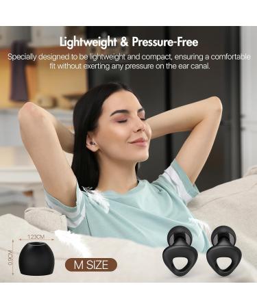 Buy Reusable Ear Plugs for Sleeping | Noise Reduction Silicone Earplugs 27 dB | Ideal for Travel & Work - Buy Online on GoSupps.com