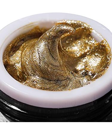 Golden Detailing Gel DIY Glitter Metallic Line Nail Gel 3D Fine Line Manicure Gel for Manicure Salon & Nail Enthusiasts - Buy Online on GoSupps.com