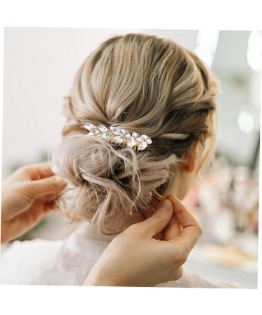 DOITOOL hair accessories Diamond hair bride girl Crystal wedding decor comb hairpin hair comb for Fashion hair combs for women accessories fine hair headgear - Buy Online on GoSupps.com