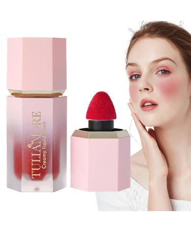 Liquid for Cheeks Waterproof Cream Makeup Stick - Natural Long-Wearing Liquid Cheek Smudge-Proof Look for Women's Eyes Cheek Lips Makeup Fanelod 08#