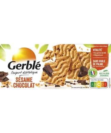 Gerbl Vitality Chocolate Sesame Cookies Light Sugar Palm Oil Free 24 Cookies 200g Pack of 6 - Buy Online on GoSupps.com