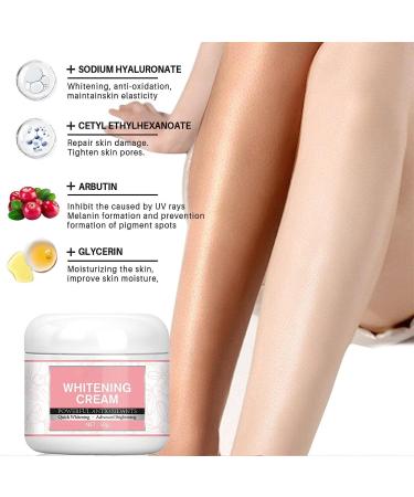 EXQST Whitening Cream Body Whitening Cream Whitening Cream Moisturizing Brightening Body Lotion Whitening Cream for Dark Skin - Buy Online on GoSupps.com