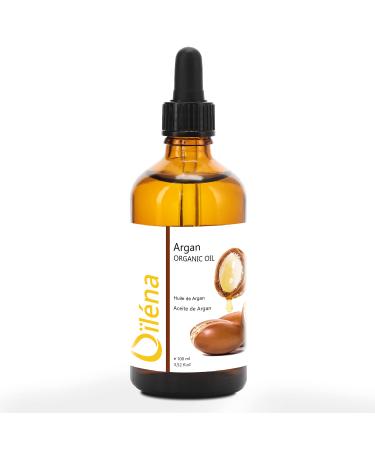 O l na - 100% Pure Cold Pressed Organic Argan Oil | Anti-Aging Care | Hair Beard Nails | Face/Body Hydration | Anti Stretch Marks | Non-Comedogenic 100ml