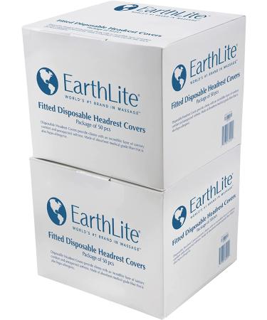 EARTHLITE Disposable Face Cradle Covers - 50 Count | Medical-Grade, Soft & Non-Sticking | Headrest Covers for Massage Tables & Chairs - Buy Online on GoSupps.com