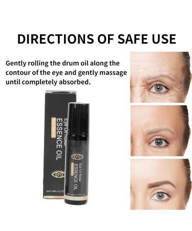 Under Eye Roller Set - 3Pcs 8ml Moisturizing Eye Essential Oil Rollers for Wrinkles | Anti-Aging Eye Care - Buy Online on GoSupps.com