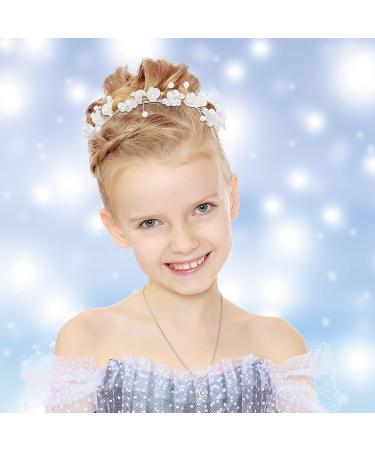Charonle Rhinestone Flower Headband - Perfect for Flower Girls and Bridesmaids - Buy Online on GoSupps.com