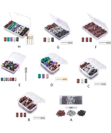 Bandes abrasives professionnelles pour soins des ongles - T tes de polissage de sable durables pour atteindre des ongles lisses et clairs Marron blanc noir 21 - Buy Online on GoSupps.com