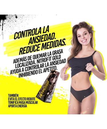 NITROFIT Gold: Natural High Performance Weight Loss Aid - Appetite Suppressant & Energy Booster - Buy Online on GoSupps.com