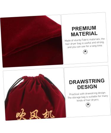 Mikinona 3 Pcs Hair Dryer Storage Bag Hair Dryer Pouch Travel Hair Dryer Travel Makeup Bag Organizer Fabric - Buy Online on GoSupps.com