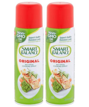 Smart Balance Cooking Spray, Non-Stick Original , 6 Ounce (Pack of 2)