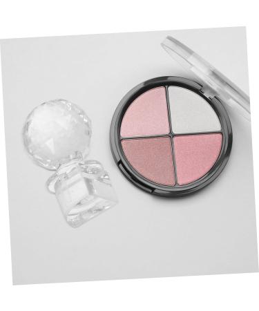 DRESSOOS 3pcs Platen Tool Eye Shadow Stamp Tool Makeup Powder Stamper Tamper Transparent Acrylic - Buy Online on GoSupps.com
