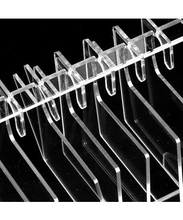 EXCEART Nail Art Display Board Nail Tip Display Stand Clear Nail Polish Board False Nail Tips Holder Nail Tips Sample Organizer for Home Nail Shop Supplies Manicure Display Board - Buy Online on GoSupps.com