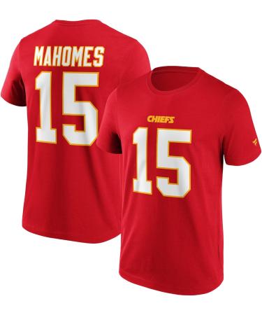 Shop NFL Kansas City Chiefs Shirt #15 Patrick Mahomes - Official Merchandise Worldwide Shipping - Buy Online on GoSupps.com