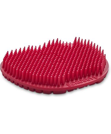 Scrubby Silicone Scrubber - Red | One Size | Eco-Friendly Kitchen Tool - Buy Online on GoSupps.com