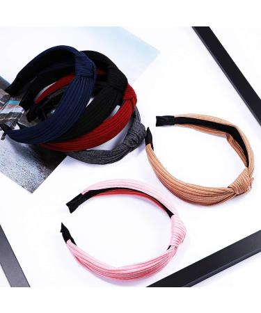 Turban Headband Cross Knot - Wide Hairband for Women & Girls | Fashionable Hair Accessories - International Shipping Available - Buy Online on GoSupps.com