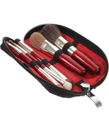 FRCOLOR 5 Sets makeup brush with bag travel makeup brush girls suit women s suits women makeup supplies beauty supply cosmetics brush loose makeup the face beauty tools - Buy Online on GoSupps.com