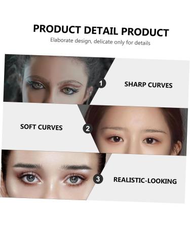 Angoily 10 sheets Tattoos D Stickers Eyebrows Temporary False Sticker Waterproof Hair-like Imitation - Buy Online on GoSupps.com