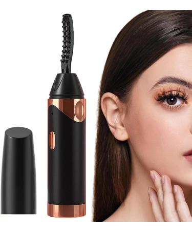 Eyelash curlers - Beauty Lash Curler Quick Heating Curler | Natural Rechargeable Lash Styler Lash Curler with Two Heated Settings Curling Tool for Natural Long-Lasting Eyelashes - Buy Online on GoSupps.com