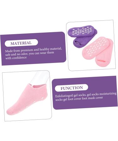 FOMIYES 8 Pairs Gel Socks Moisturizing Feet Socks Women Socks Moisturizing Foot Covers Foot Care Spa Socks Cracked Heel Care Socks Moisturizing Socks for Foot Care Foot Spa Socks - Buy Online on GoSupps.com