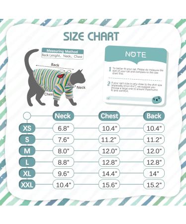 Breathable Summer T-Shirts for Hairless Cats | Soft Skin-Friendly Cotton Vests & Pajamas for Sphynx Cornish Rex & Devon Rex - XXL Green - Buy Online on GoSupps.com