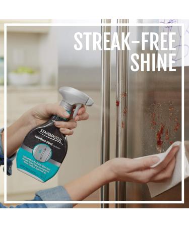 STAINMASTER Stainless Steel Cleaner 13oz | Premium Shine & Protection | Best International Shipping - Buy Online on GoSupps.com