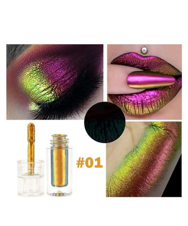 Hotiary Chameleon Eyeshadow Metallic High Pigments - 6 Colors Shimmering Eye Shadow Kit for Lady - Buy Online on GoSupps.com