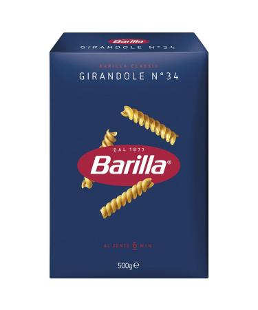 Buy Barilla Pasta Classic Girandole n.34 - Premium Durum Wheat Al Dente 500g (Pack of 5) - International Shipping Available - Buy Online on GoSupps.com